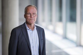 Matthias Miersch, deputy chairman of the SPD parliamentary group, poses for a photo in Berlin, 13