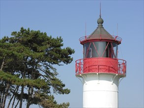 Gellen, the lighthouse on the island of Hiddensee, which marks the northern entrance to the