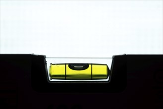 Spirit level of a spirit level, in balance, even