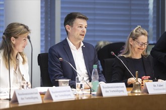 Marcus Faber, Member of the German Bundestag (FDP), after his election as Chairman of the Defence