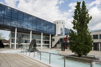 Würth administration building, sculpture Robert Jacobsen, Gaisbach, Künzelsau, Baden-Württemberg,