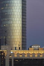 LVR Tower, Cologne Triangle, headquarters of the European Aviation Safety Agency, EASA, and Hyatt
