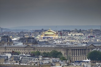 View of the Opera from the Panthéon, Paris, Île-de-France, France, Europar, Paris, Île-de-France,