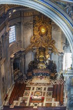 The Papal Basilica of St. Peter in the Vatican is an Italian Renaissance church in Vatican City