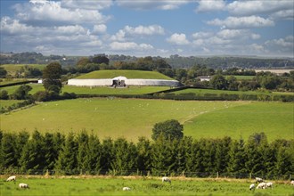Newgrange, a prehistoric monument built during the Neolithic period, one of the most popular