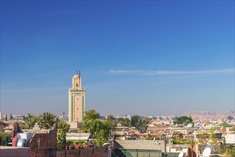 Cityscape with Koutoubia Mosque