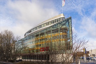 CDU headquarter in Berlin. Modern offices of the political party in Germany, the CDU led by