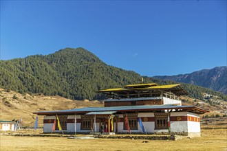 Khewang Lhakhang temple also called Chulukhe in the colloquial language because it is circled by