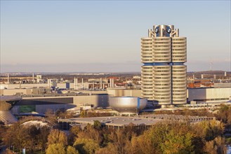 The BMW museum and world headquarters