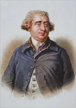 Charles James Fox 1749-1806, Britain's first Foreign Secretary, Whig statesman and orator. Copper