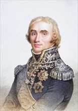 André Massena, Prince of Essling, Duke of Rivoli, 1758-1817, French Marshal. Painted by John Le