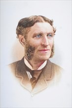 Matthew Arnold 1822-1888 English poet and critic, digitally restored reproduction from a 19th