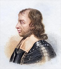 Oliver Cromwell, 1599 to 1658, English military and political leader, digitally restored