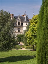 The Chateau d'Amboise on a sunny summer day