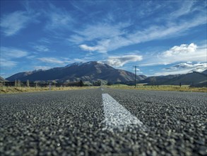 Driving around the southern island of New Zealand