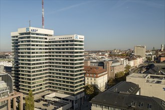 Munich, Germany 17 10 2017: Ongoing discussion whether the public broadcaster ARD should go full