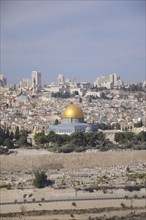 Dome of the Rock, view from the Mount of Olives