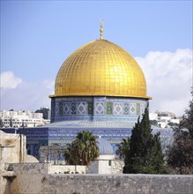 Close Up of the Dome of the Rock