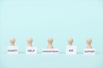 Humanitarian aid, charity, help and support, friendship, human rights, multicultural people, team