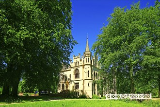 Back, Evenburg Castle, Leer-Loga, East Frisia, Germany, Europe