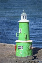 Lighthouse in the harbor of Helsingor, Zealand, Denmark, Oresund, Scandinavia, Europe