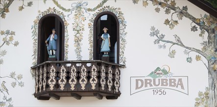 Cuckoo clocks at the Drubba store in the Black Forest, Lake Titisee Neustadt in Germany,