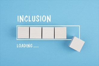 Inclusion loading, diversity, equity and human rights, fairness and respect, no discrimination and