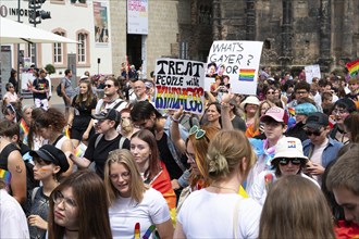 Christopher Street Day, gay, bisexual and lesbian parade, pride month, rainbow flag, equal rights