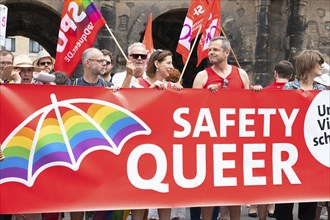 Christopher Street Day, gay, bisexual and lesbian parade, pride month, rainbow flag, equal rights