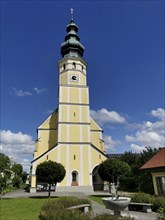 Pilgrimage Church of the Assumption of the Virgin Mary in Sammarei, Passau district, Lower Bavaria,