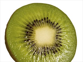 Tropical food, green ripe healthy kiwi fruit