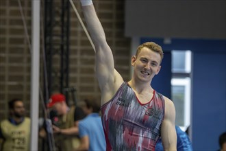 Olympic qualification in apparatus gymnastics in Rüsselsheim Image: Nils Dunkel