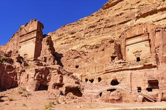 Tomb of Unayshu, Petra, Jordan, Asia