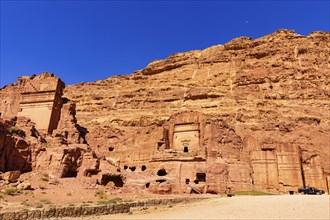 Tomb of Unayshu, Petra, Jordan, Asia