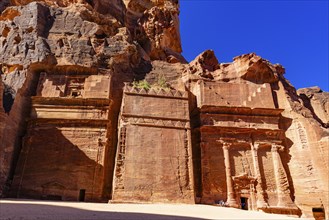 Royal Tumbs, Petra, Jordan, Asia