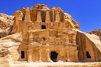 Obelisk Tomb or Bab-As-Siq Triclinium, Petra, Jordan, Asia