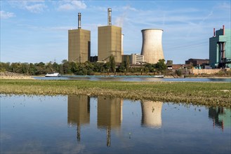 Duisburg-Huckingen gas-fired power station, operated by RWE, on the site of Hüttenwerke Krupp