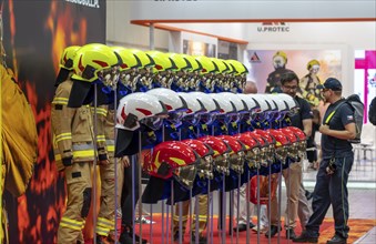 Interschutz 2022 trade fair in Hanover, the world's largest trade fair for fire, rescue and