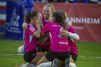 Fistball (woman) : TSV Dennach against TV Jahn Schneverdingen (IFA 2024 Fistball World Tour Finals