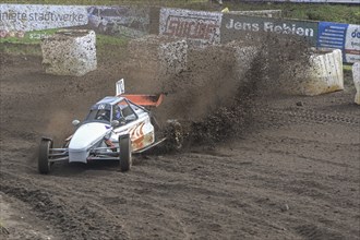 Grambek, Germany, September 10, 2022: Car racing Autocross ADAC NAX-Club Moelln, special buggy on