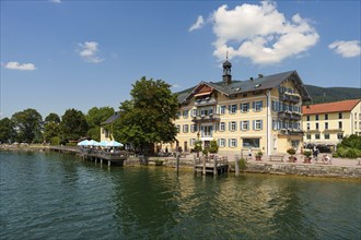 Tegernsee Town Hall, Tegernsee, Bavaria, Germany, Europe