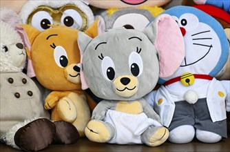 Sales shelf soft toys