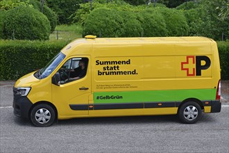 DiPost delivery van humming instead of buzzing