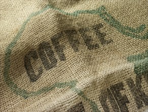 Coffee bag, close-up