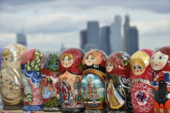 Russian national souvenir, a Matryoshka