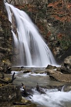 Forest waterfall, Crimea, Ukraine, Europe