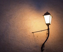 Old fashioned street light