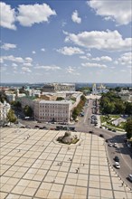 Panorama of Kiev in summer day. Ukraine