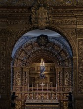 Azulejos, tiles, tile decorations, Capela de Nossa Senhora do Rosário, Chapel of Our Lady of the