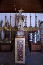 Interior view Chapel of St Michael, Capela Sao Miguel, Cathedral Igreja da Sé Catedral de Faro, Old